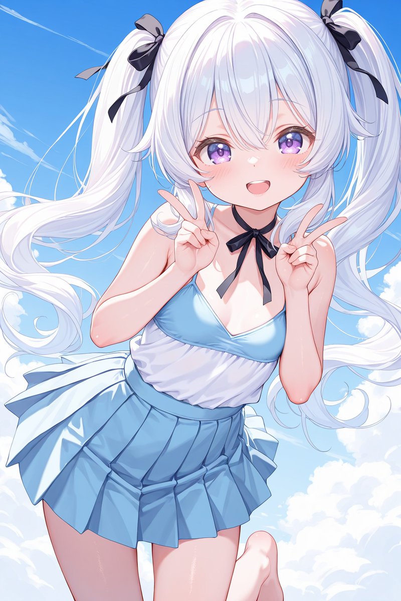 Nemu_wonder's tweet image. ピース！✌️✨
月曜日お疲れ様！
#characterart #ねむのいる生活