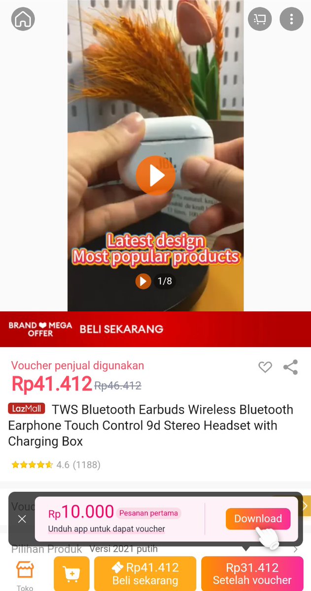 hosgwarts's tweet image. asikkk ada Pesta Gajian Diskon Besar , mau belanja yang banyak ahh mumpung ada diskon s.d 250rb + cicilan 0% spesial bank mandiri , dijamin bikin hemat di kantong dongg lazada.co.id/products/pdp-i…