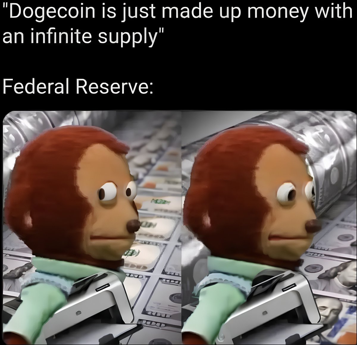 piffie's tweet image. Every time I post about Bitcoin the comments come with long paragraphs about how it is fake money but the same people then defend the US Dollar???
The dollar was once backed by gold and that ended in 1971 when Nixon closed the gold window. Since then the U.S. has printed over…