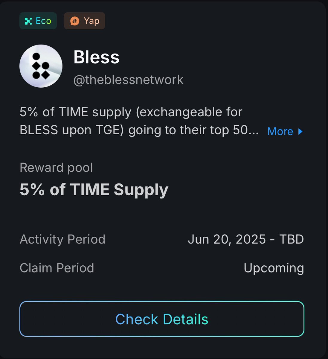 Web3Madhav9's tweet image. Don’t Underestimate Blesskeep pushing hard on @theblessnetwork
Bless is not just another project it’s the world’s first shared decentralized compute network open to everyone
- Just open the extension
- Flip the switch
- And start stacking $TIME instantly
No complex setups…