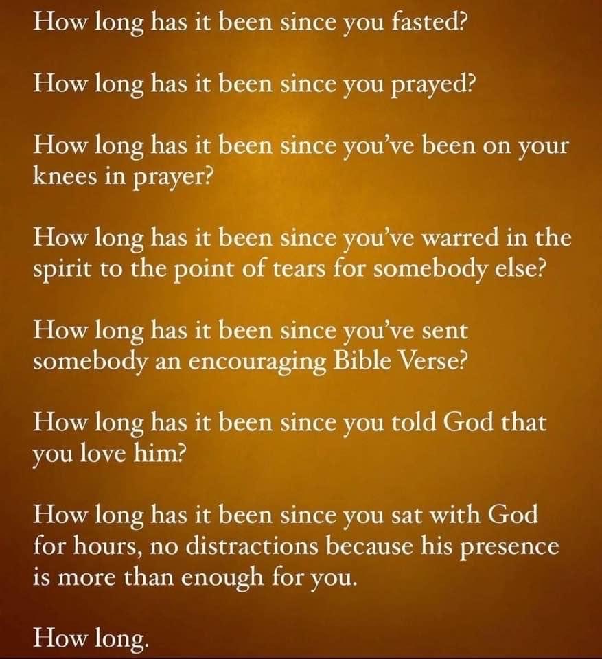 May each one take time to examine their own hearts daily♥️🙏♥️🤔✔️