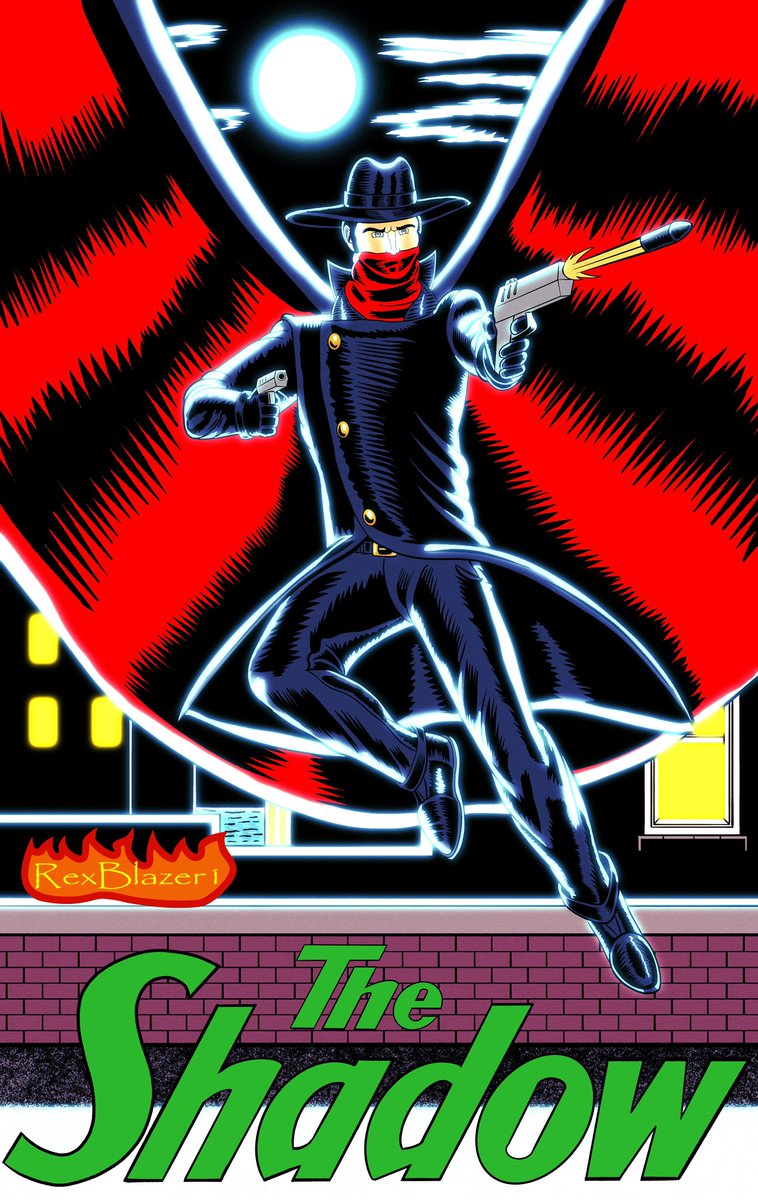 RexBlazer1's tweet image. “Who knows what evil lurks in the hearts of men? The Shadow knows!” 🕶️

One of Batman’s biggest inspirations, the Shadow!

🔥 Read my original comic, BLAZER: deviantart.com/rexblazer1/art…
#TheShadow #PulpHeroes #ArtCommissionsOpen