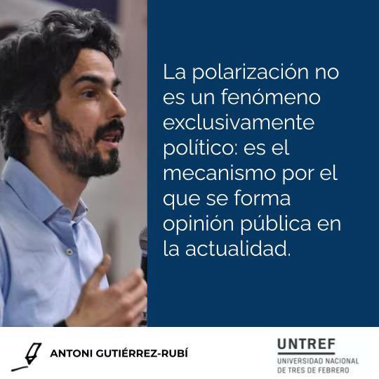 ideograma's tweet image. .@nachoram estuvo en la Diplomatura en Comunicación Política y Campañas Electorales que @antonigr dirige en @UNTREF.
Su clase sobre la polarización afectiva es un aporte clave para el análisis político que demanda la #ComPol.
¡Gracias, Nacho, por tu participación!
