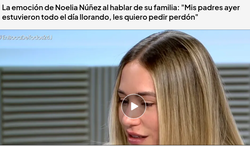 fernandoorasio's tweet image. #CasoNoeliaNuñez @noelia_n
Engañó a todos. Su catadura queda expuesta.
Pero ¿fue capaz de engañar a sus padres?
Mis padres se pasaron el día llorando... pero ¿por qué?
¿Acaso ocultó a sus padres que no tenía esos estudios? ¿O sus padres lo sabían y lloraban por los €€€?