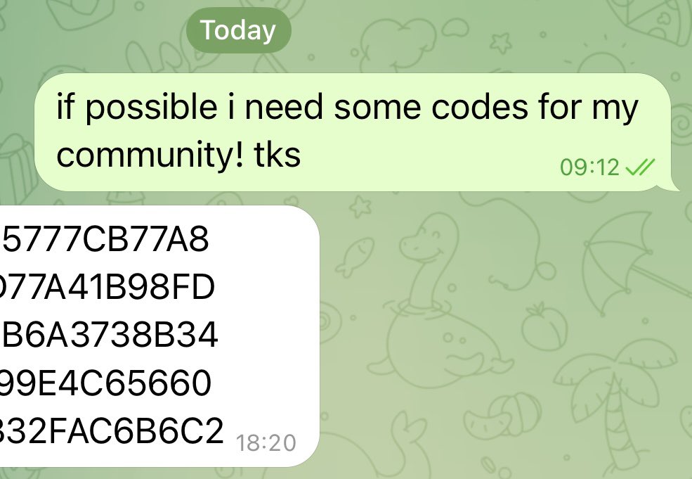 🎁  I have requested 5 Anoma Testnet codes for my community!

Who is bullish Anoma talking about the project the most?

Join the <a href="/anoma/">Anoma</a> testnet and explore the future of Web3 centered on intent!

✅ Just follow + respond
⌛️ Ends in 2 hours

I'll check your profile to make sure