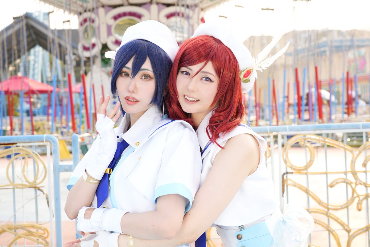 #cosplay

新しい世界　探しに行こうよ𓂃✧

✈️

LoveLive!
wonderful rush
μ's

Nishikino Maki <a href="/arimofu61/">アリもふ🌹8/3コスサミ</a> 
Sonoda Umi     <a href="/PncRosa/">𝘱𝘯𝘤 🍷🦇8/3コスサミ</a> 

photo ハヤマさん(<a href="/si7no/">ハヤマ→コスサミ土曜のみ</a>)
撮影ありがとうございました📸

#ラグコス
#ラグコス2025
 #ラグコス10周年