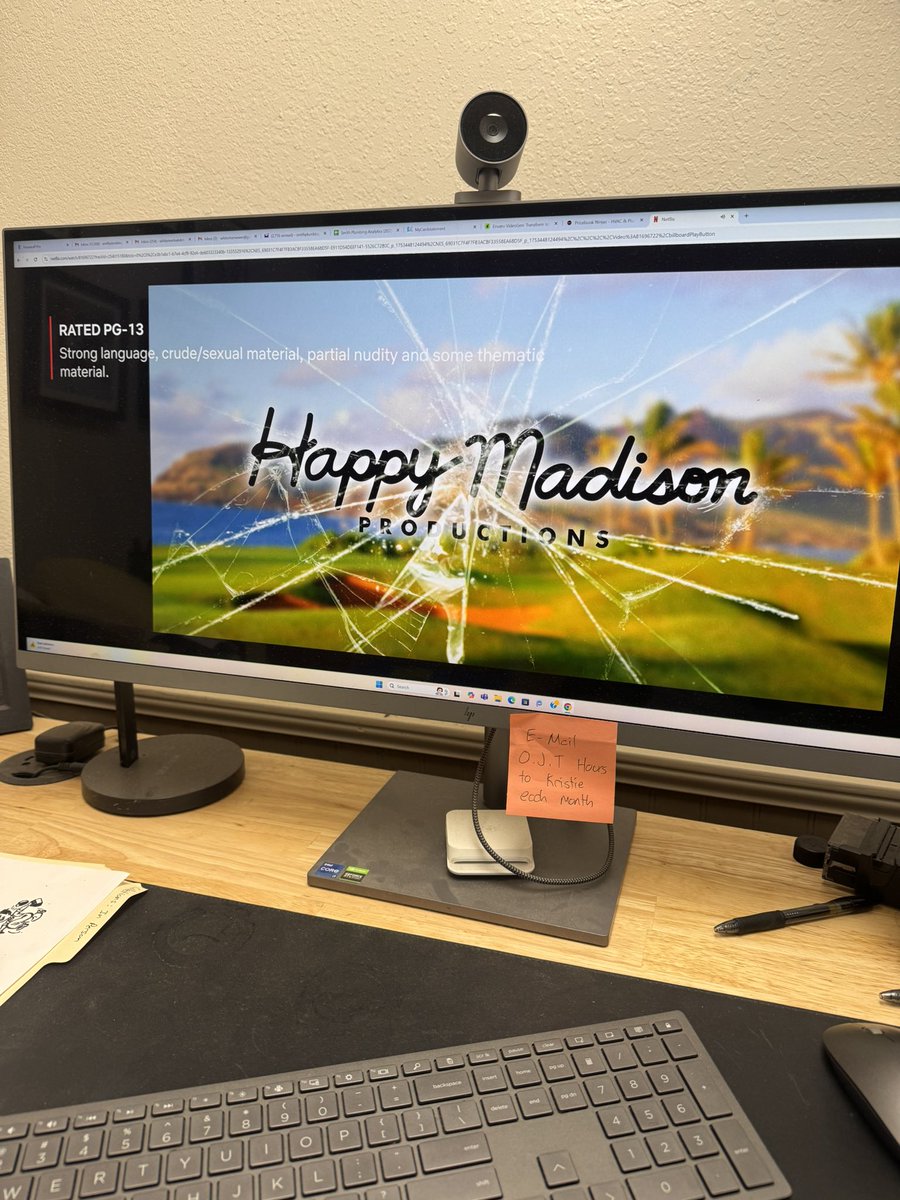 Big Friday at the office