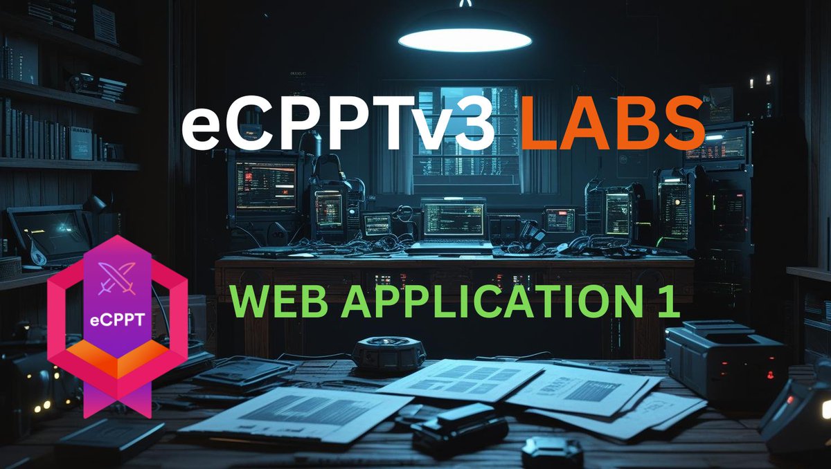 BxploitOffical's tweet image. 🌐 Information Gathering | Web Application 1 (eCPPTv3)

Learn how to perform effective reconnaissance in a real-world CTF lab.
A crucial step in any successful web attack chain.
 Watch here: youtu.be/W7tDJfb4VII

#eCPPTv3 #InfoSec #BugBounty  #Recon #WebSecurity #ctf