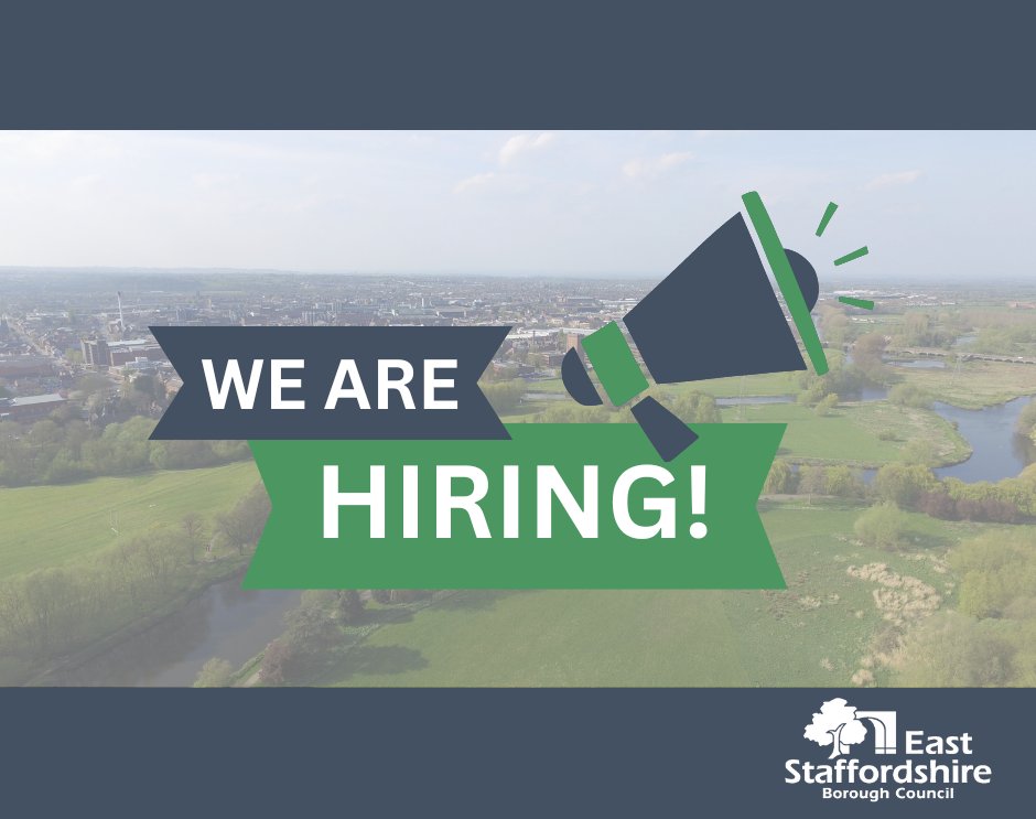 There are currently a number of job opportunities available at East Staffordshire Borough Council!

Find out more about current vacancies via the link below⬇️

orlo.uk/MhcmR
