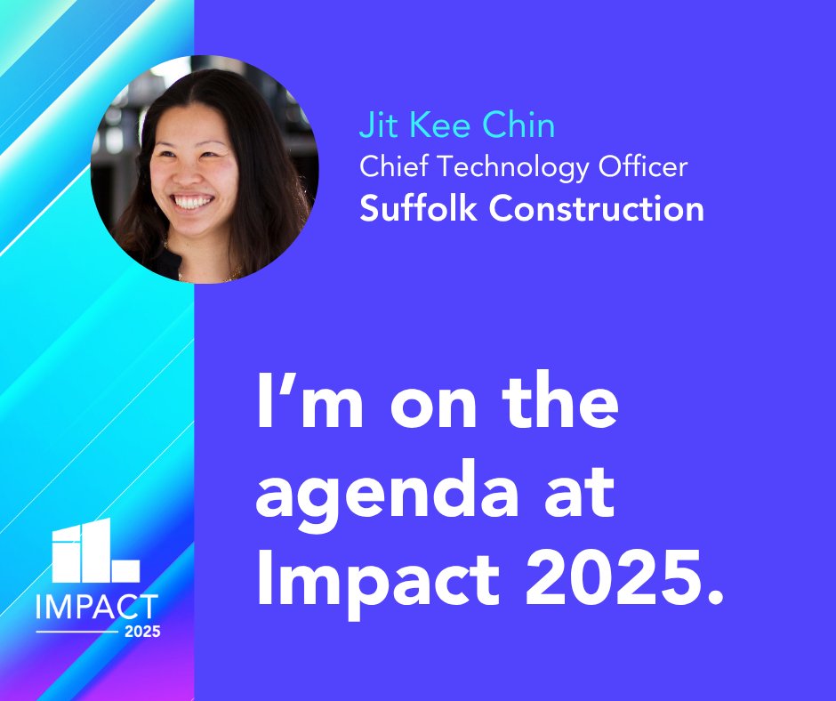 InnoLead's tweet image. Jit Kee Chin of Suffolk Construction is on the agenda at Impact — and trust us, you don&apos;t want to miss it. This October in Boston.

hubs.ly/Q03ynk8r0