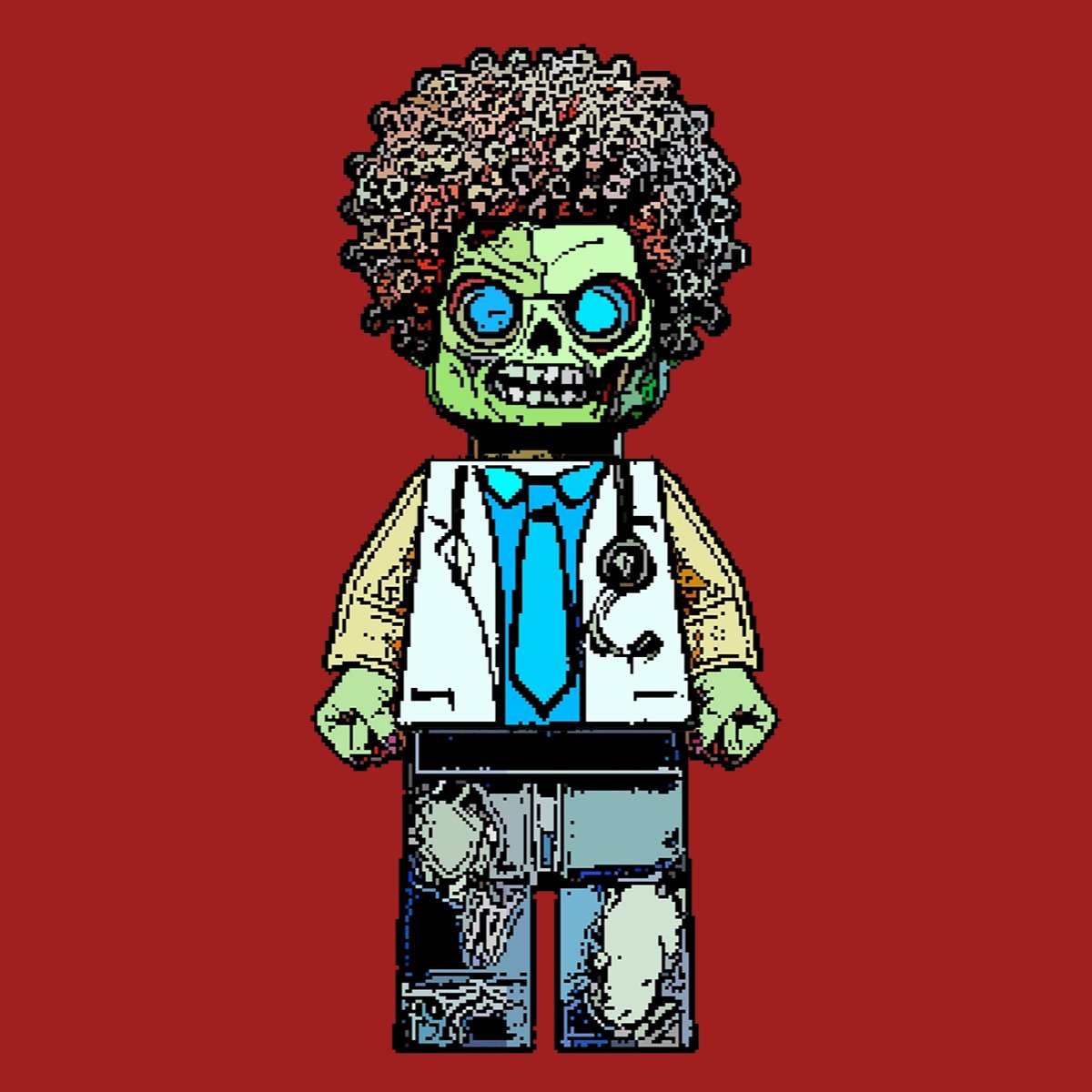 dropcade's tweet photo. 🧟‍♂️ MEET THE DOC 🧟‍♂️
He kept the hospital running long after the power died.
Now he’s part of the Dead Blok Club.

💉 One of 6,666
🧬 Rotting. Collectible. Unapologetic.

🧟‍♂️RED IS RARE🧟‍♂️

#DeadBlokClub #PixelPFP #ZombieArt #BaseChain #NFTs #CryptoArt https://t.co/hbbhG3DTYW