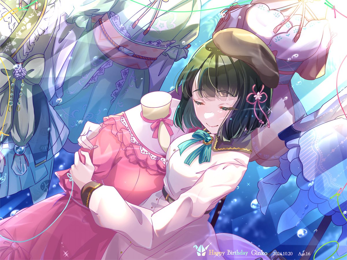 pear_8_ll's tweet image. #これでフォロワーが増えたかはわからんけど個人的に気に入っている 
吟子誕🪡