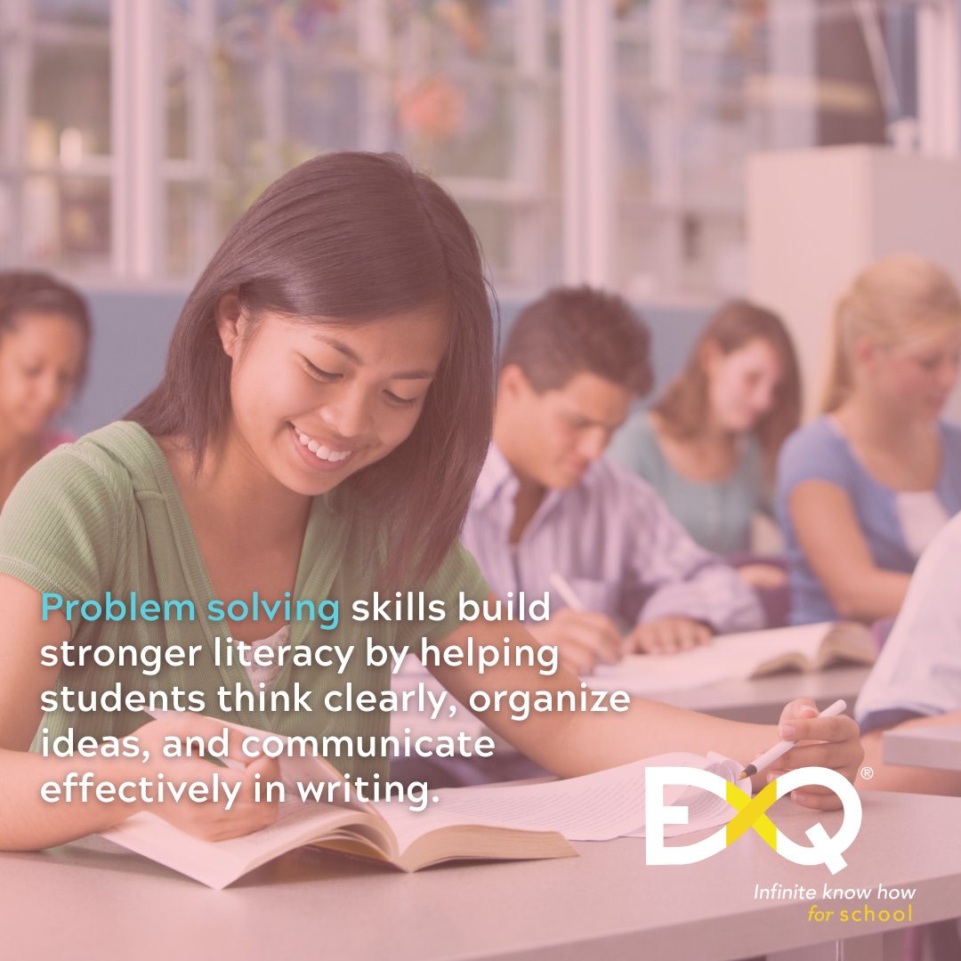 ExQ (@exqknowhow) on Twitter photo Problem solving isn’t just for math; it's key for reading, writing, and comprehension. 📚 Learn how literacy and logic are linked → exqknow.how/EFLiteracy
<a href="/SuchetaKamath/">Sucheta Kamath</a> Problem solving isn’t just for math; it's key for reading, writing, and comprehension. 📚 Learn how literacy and logic are linked → exqknow.how/EFLiteracy
<a href="/SuchetaKamath/">Sucheta Kamath</a>