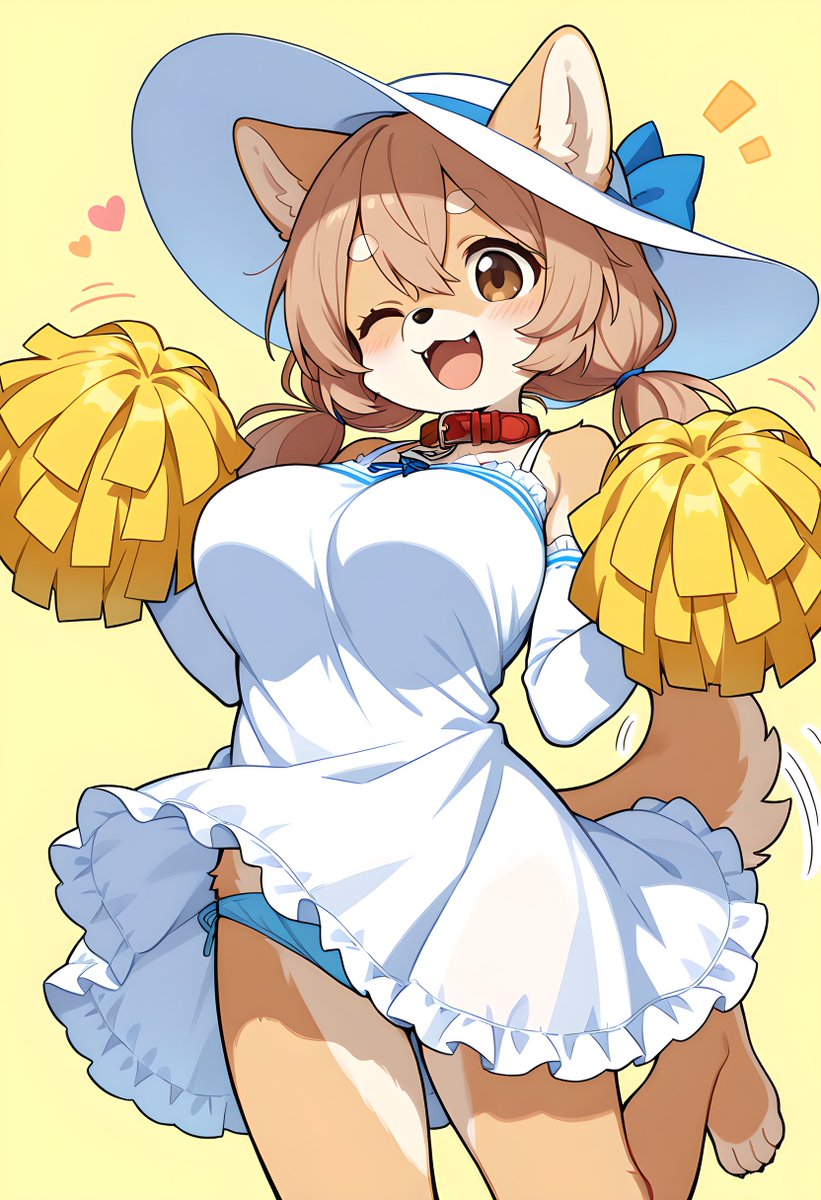 金曜日のチアガアル。

#aipictors 
#AIイラスト