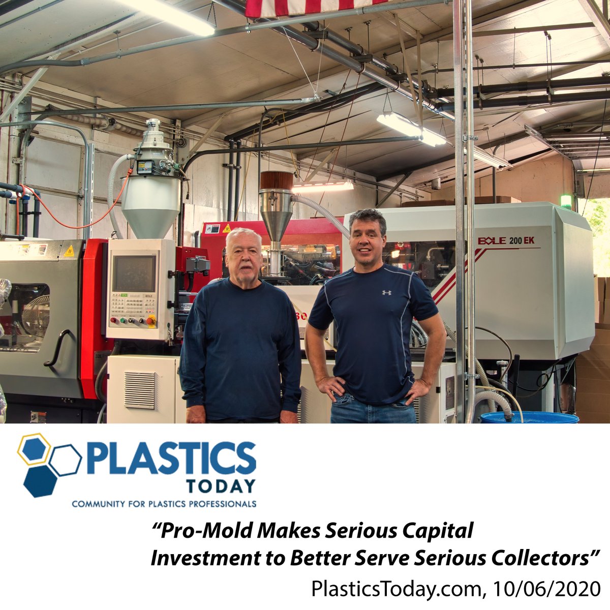 ProMold's tweet image. 2020. What a year. A lot of 80-100 hour work weeks and some nights spent sleeping at the factory. bit.ly/4kRXVCF