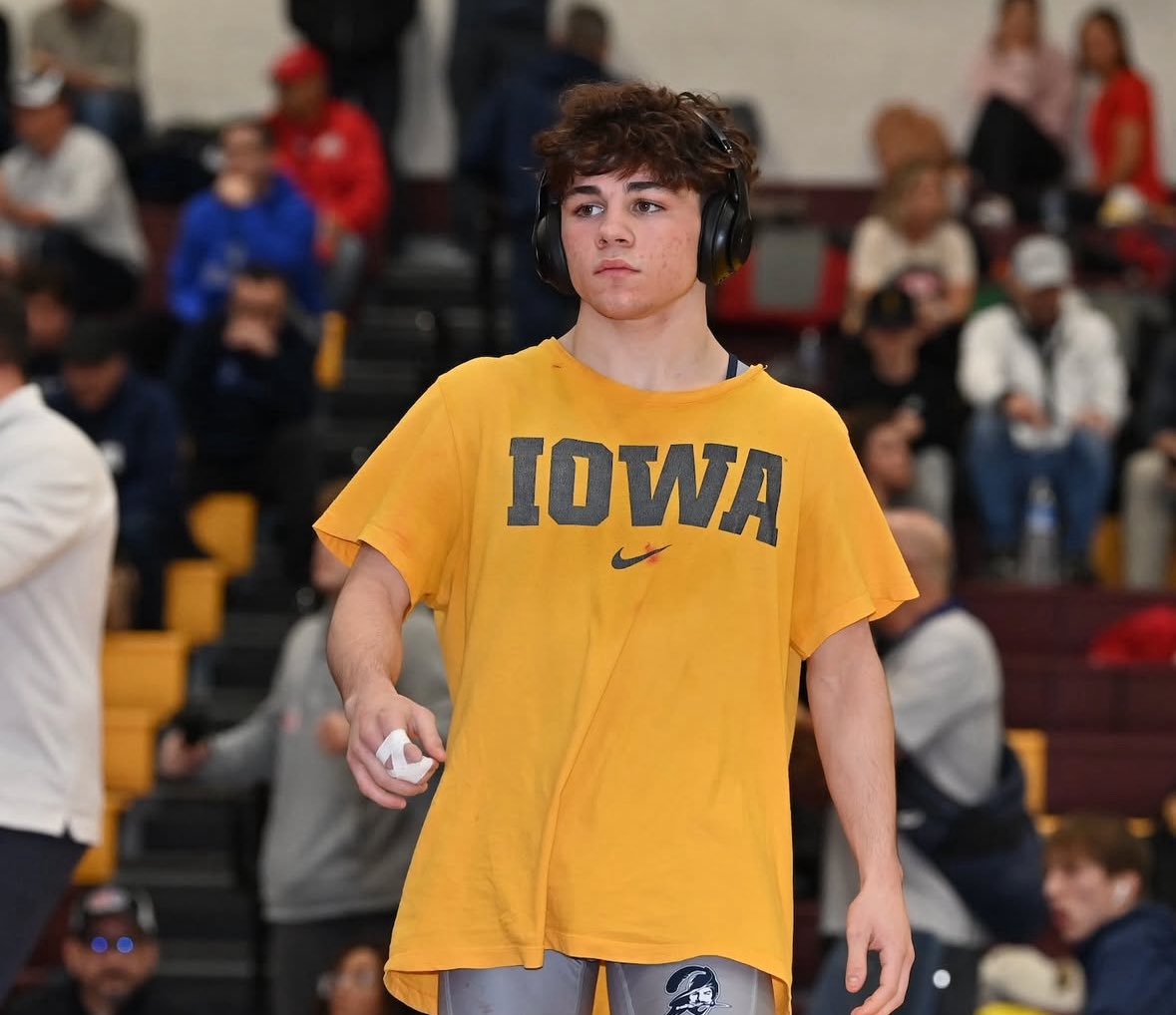 HawkeyeSource's tweet image. Thinking about Leo Deluca&apos;s 5 dates, I would absolutely love to see him vs Lilledahl, Spratley, Iowa States 125, Nebraska, and whoever else. Im obviously a big Dean Peterson fan but those matches would be sick for Leo.
