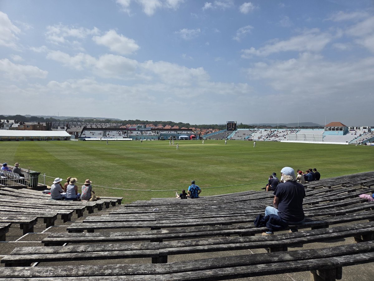 lrolles1981's tweet image. Watching cricket where the President of Yorkshire CC told me to