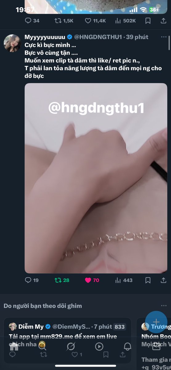 03_hdinh's tweet photo. @HNGDNGTHU1 Anh làm rùiiii https://t.co/BOBBngJSV1