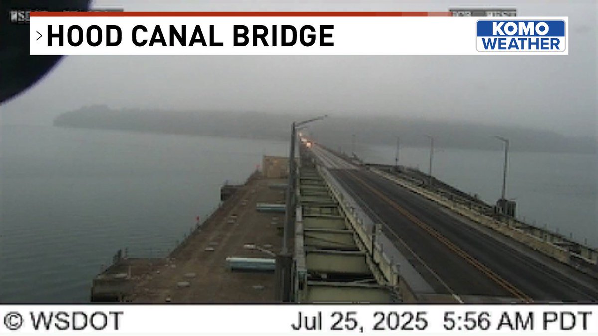 GWaldenWeather's tweet image. Play Misty for me? We have been in Seattle this morning...however, it's by no means damp everywhere... Drive Safely. #Wawx