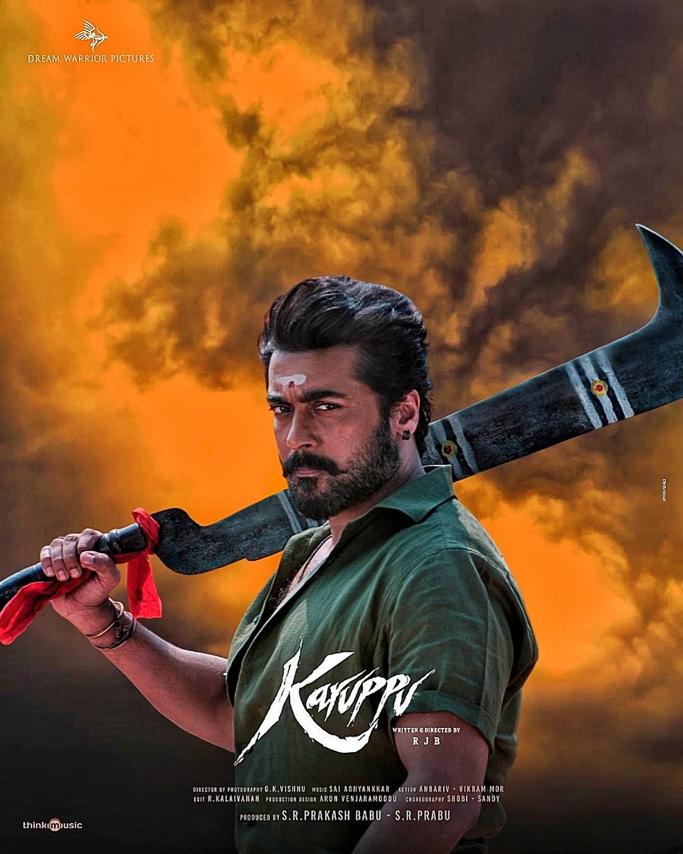 Chintu_Rebel_'s tweet image. Karuppu❤🔥
@Suriya_offl @RJ_Balaji @KaruppuMovie @DreamWarriorpic
#Karuppu #Suriya
Poster Design by @Chintu_rebel_