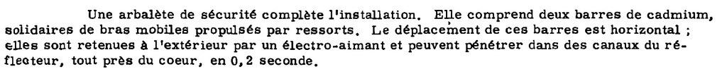 Mangeon4's tweet image. Je découvres que dans les années 1950, certains réacteurs nucléaires de recherche inséraient leurs barres de sécurité… avec une arbalète. 🎯🥵
#robindesbois