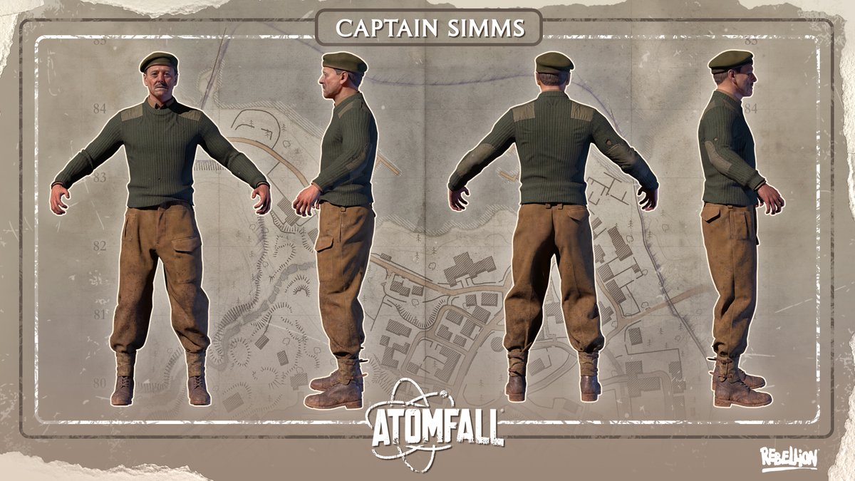 AtomfallGame's tweet image. Become the man in charge of Protocol 📣
Captain Simms reporting for duty 🫡
Keep mum 👀