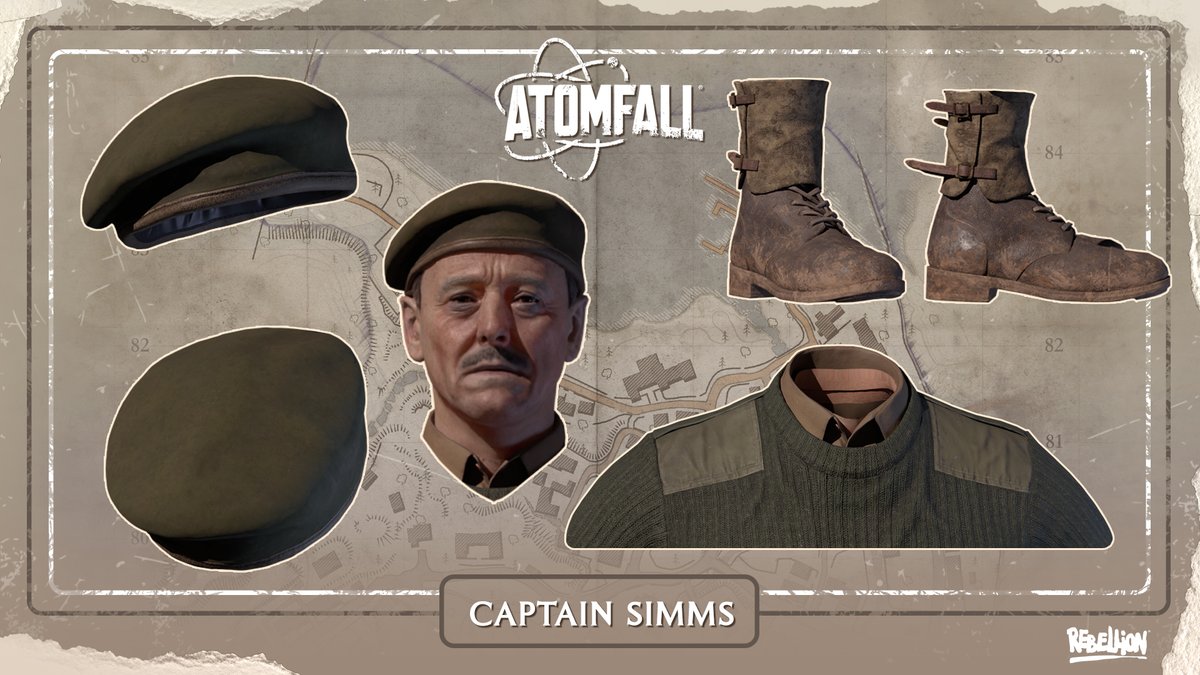AtomfallGame's tweet image. Become the man in charge of Protocol 📣
Captain Simms reporting for duty 🫡
Keep mum 👀
