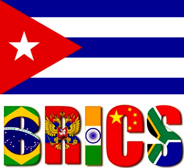 🚨ÚLTIMA HORA: OFICIALMENTE CUBA se une al BANCO de DESARROLLO de los BRICS 🙌.

Al fin el BLOQUEO de los EEUU se irá al CARAJO. #CubaVSBloqueo