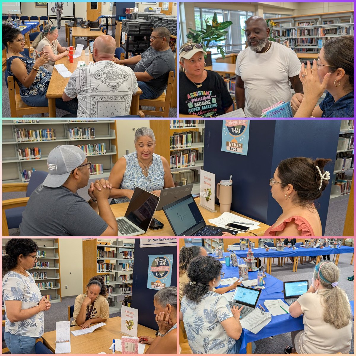 🎺 Our Royal Council aka Odyssey Middle Leadership Team is ready to support our staff, students, and families this 2025-2026 school year! We engaged in team building fun and professional learning (setting S.M.A.R.T. Goals, action plans, and commitments), and more! 🐲🏰 <a href="/OCPSnews/">ocpsnews</a>