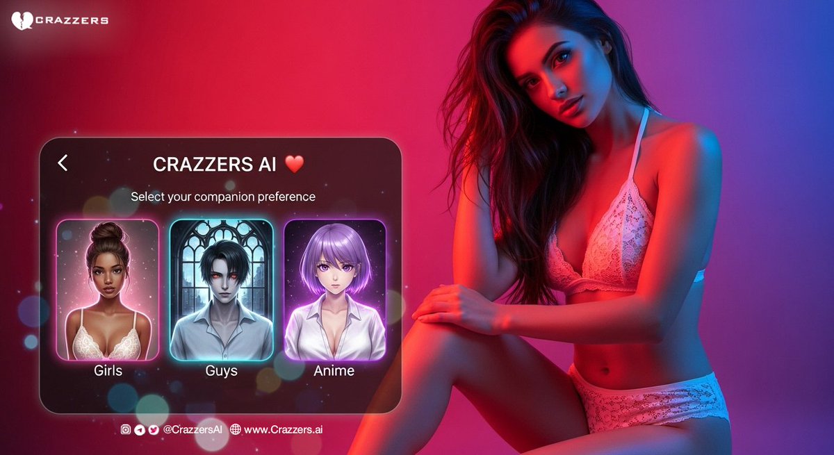 💘 Create your perfect A.I. girlfriend.

Chat. Call. Connect.

Private, secure, and 100% yours.

👉 crazzers.ai 

#crazzers #datingtips #aigirlfriend #web3love #digitalcompanion
