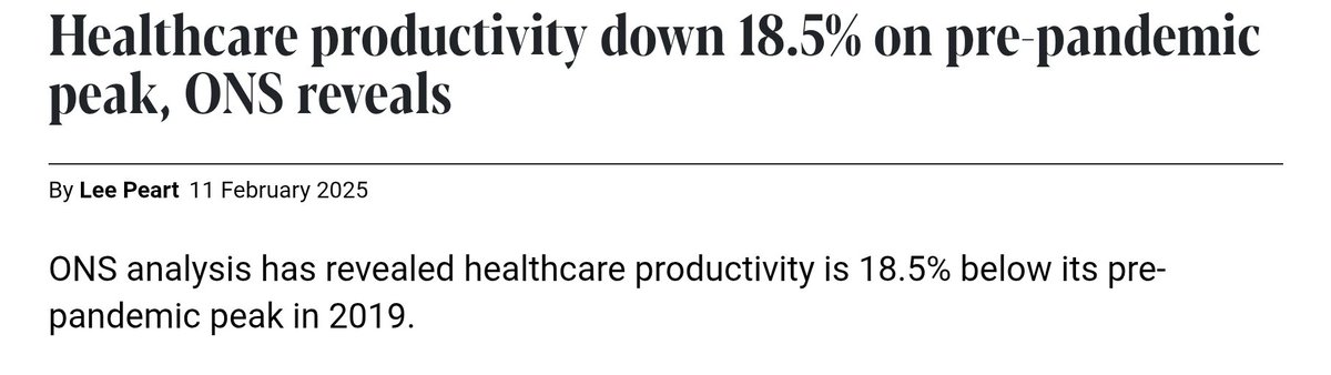BurnsideWasTosh's tweet image. When these lazy entitled fucks get their productivity back to 2019 levels they can have a pay rise, but not before.