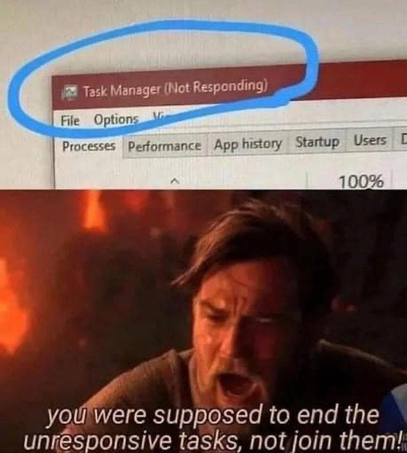 nickharrington's tweet image. Task Manager 😂