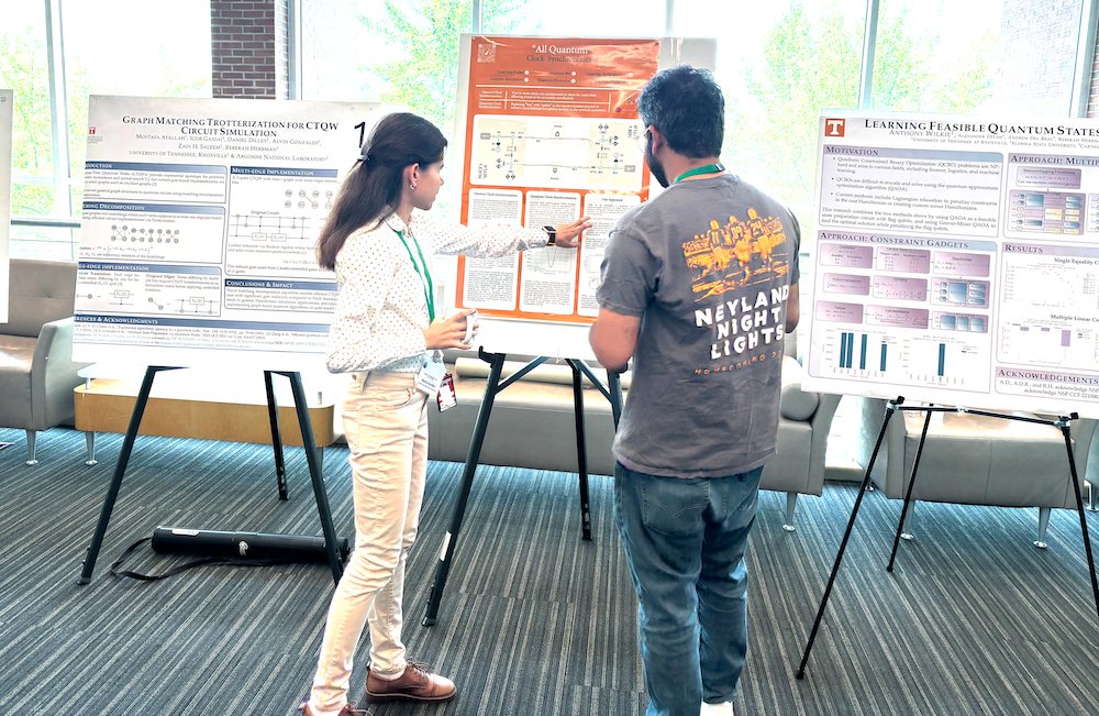 OLCFGOV's tweet image. And that's a wrap! 🥳
The 6th annual Quantum Computing User Forum at @ORNL was a huge success, bringing together users of the Quantum Computing User Program (QCUP), as well as other researchers and stakeholders.✨