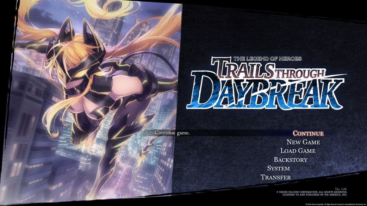 Pure_PS's tweet image. The fact that the Title Screen artwork changes according to the events of a Chapter is so damn cool.
90hrs into Trails Through Daybreak, almost approaching the CLIMAX🔥
#PS5Share