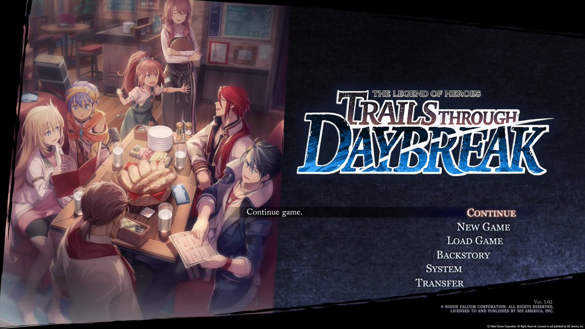 Pure_PS's tweet image. The fact that the Title Screen artwork changes according to the events of a Chapter is so damn cool.
90hrs into Trails Through Daybreak, almost approaching the CLIMAX🔥
#PS5Share