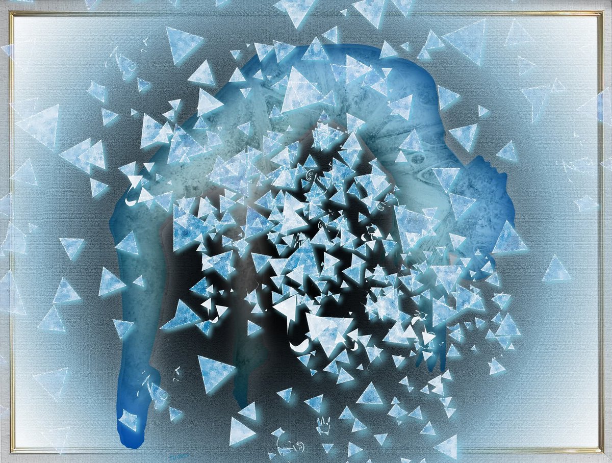 MeckerMutti's tweet image. Pacing am Zeichentablet.
Shattered
- Illustration -