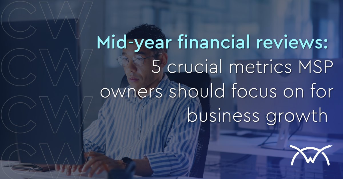 Is your #MSP on track for year-end success? Find out in our latest blog detailing the five most important factors to focus on during mid-year reviews! 

These insights will help you make impactful adjustments for sustainable #growth. Read the blog ms.spr.ly/6014sEww2