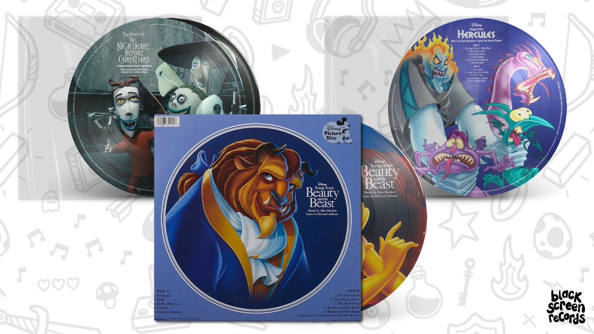blackscreenrec's tweet image. What's YOUR favorite Disney soundtrack? 🏰
We just added beautiful vinyl with the music to "Hercules", "Beauty and the Beast" and "The Nightmare Before Christmas" to our Disney collection.
Get them here:
blackscreenrecords.com/collections/di…
#disneysongs #disneymusic