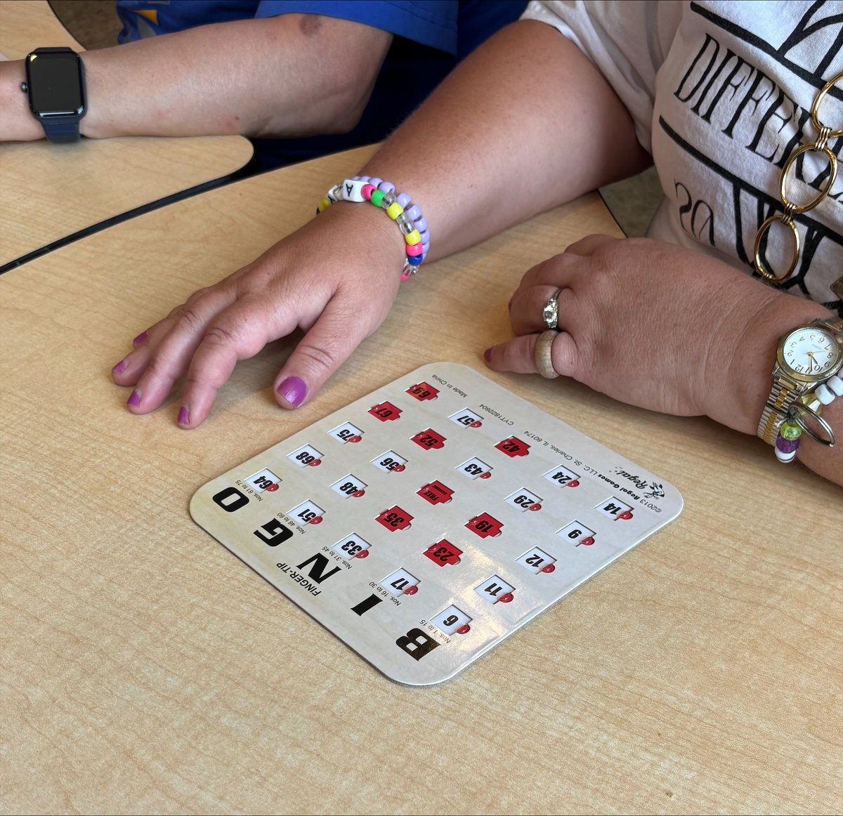 DukeEnergyIN's tweet image. This week, our employees spent time volunteering with @BonaVista_ in Howard County. The group had a fun time hosting a competitive day of bingo for clients at Developmental Services, Inc.