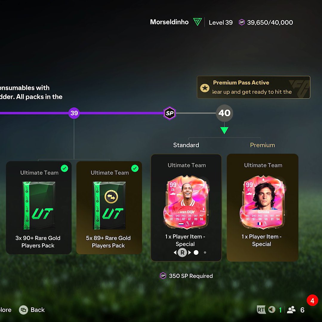 FUTBIN's tweet image. ✅ Level 40 is achievable today. 

[📸 @Morsey_ ]
