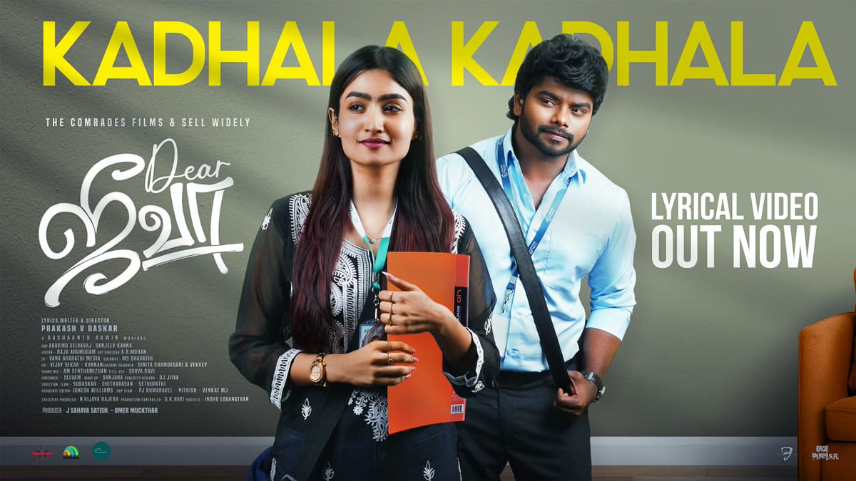 Sundar Bala Actor (@prosundarbala) on Twitter photo "Presenting the first single from #DearJeeva 🎶
#Kadhalakadhala – a soulful melody that touches the heart and lingers in the soul. ❤️🎧
Song Out now!"
youtu.be/8i-vCVxGUBo?si…
<a href="/tsk_actor/">TSK</a> <a href="/prakashbas/">prakash baskar</a> <a href="/rashaanth/">Rashaanth Arwin</a> <a href="/aravinds73/">Aravind Selvaraj</a>
<a href="/themanishaoffl/">Manisha Jashnani</a> <a href="/johnmediamanagr/">A. JOHN- PRO</a> "Presenting the first single from #DearJeeva 🎶
#Kadhalakadhala – a soulful melody that touches the heart and lingers in the soul. ❤️🎧
Song Out now!"
youtu.be/8i-vCVxGUBo?si…
<a href="/tsk_actor/">TSK</a> <a href="/prakashbas/">prakash baskar</a> <a href="/rashaanth/">Rashaanth Arwin</a> <a href="/aravinds73/">Aravind Selvaraj</a>
<a href="/themanishaoffl/">Manisha Jashnani</a> <a href="/johnmediamanagr/">A. JOHN- PRO</a>