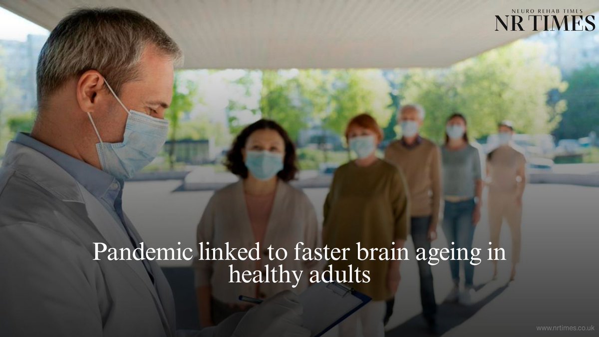 editorNRTimes's tweet image. People who never caught COVID-19 still showed signs of faster brain ageing during the pandemic, with scans revealing an average increase of 5.5 months. 

🔗 Full story: buff.ly/vXyS7LV 

#BrainAgeing #COVIDImpact #NeuroHealth #CognitiveDecline #LongCOVID