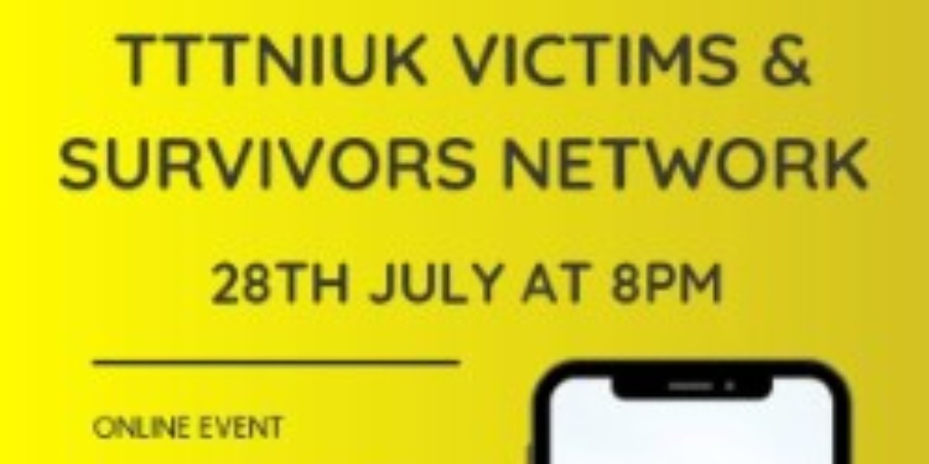 irishinbritain's tweet image. Troubles, Tragedy & Trauma TTTNI @tttniuk Victims and Survivors Network
Next meeting (online) is 8pm Monday 28 July
A platform for victims and survivors living in England, Scotland and Wales.
Find out more and a link to join: tttni.uk