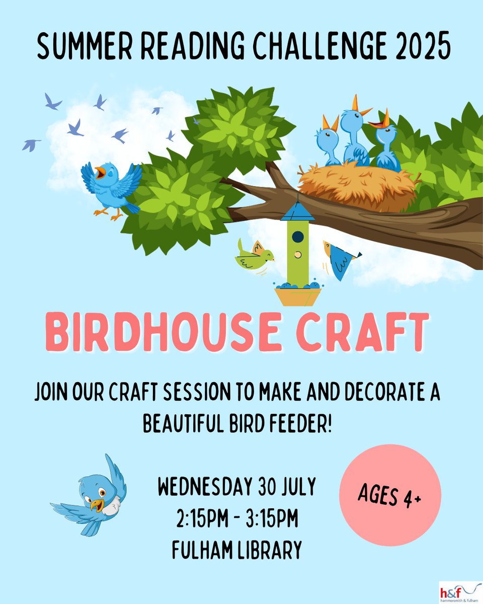 H&F Libraries tweet media