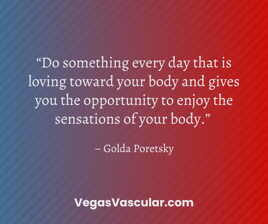 Your body does so much for you—return the favor with mindful movement, nourishing choices, and regular checkups. Small steps today support long-term wellness tomorrow.

#VegasVascularSpecialists #VascularHealth #SelfCareMatters #HealthyHabits