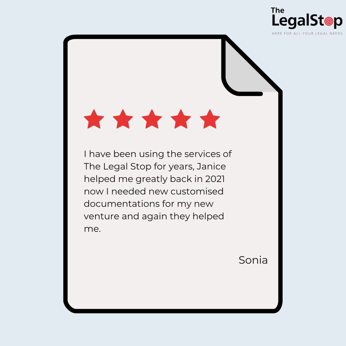 thelegalstop's tweet image. We&apos;re ending the week with some wonderful client feedback 🌟 ✨

#LegalStop #LegalSupport #LegalDocuments