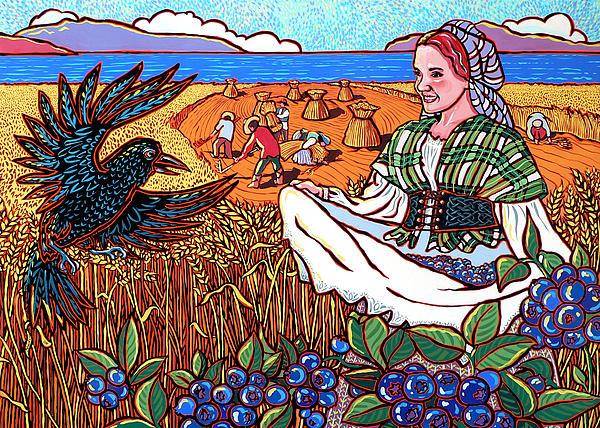 GodysseyPodcast's tweet image. Lunasa and Samhain are the historic Gaelic harvest festivals. The first, named for Lugh (spelled Lughnasadh in Old Irish) is a celebration of the early harvests and of the community, while Samhain celebrates the last harvest and is a festival of remembrance. #FolkyFriday
