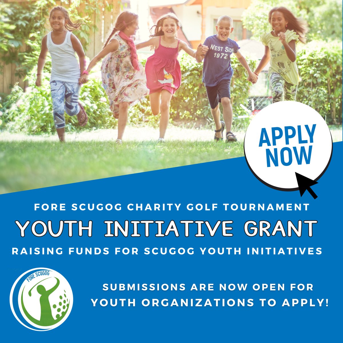 TwpofScugog's tweet image. Applications for the Fore Scugog Youth Initiatives Grant is now open!
Visit our Grant Opportunities page at scugog.ca/grant for more information and submit your application! Application deadline August 15 at 4:00 PM. 🔗
