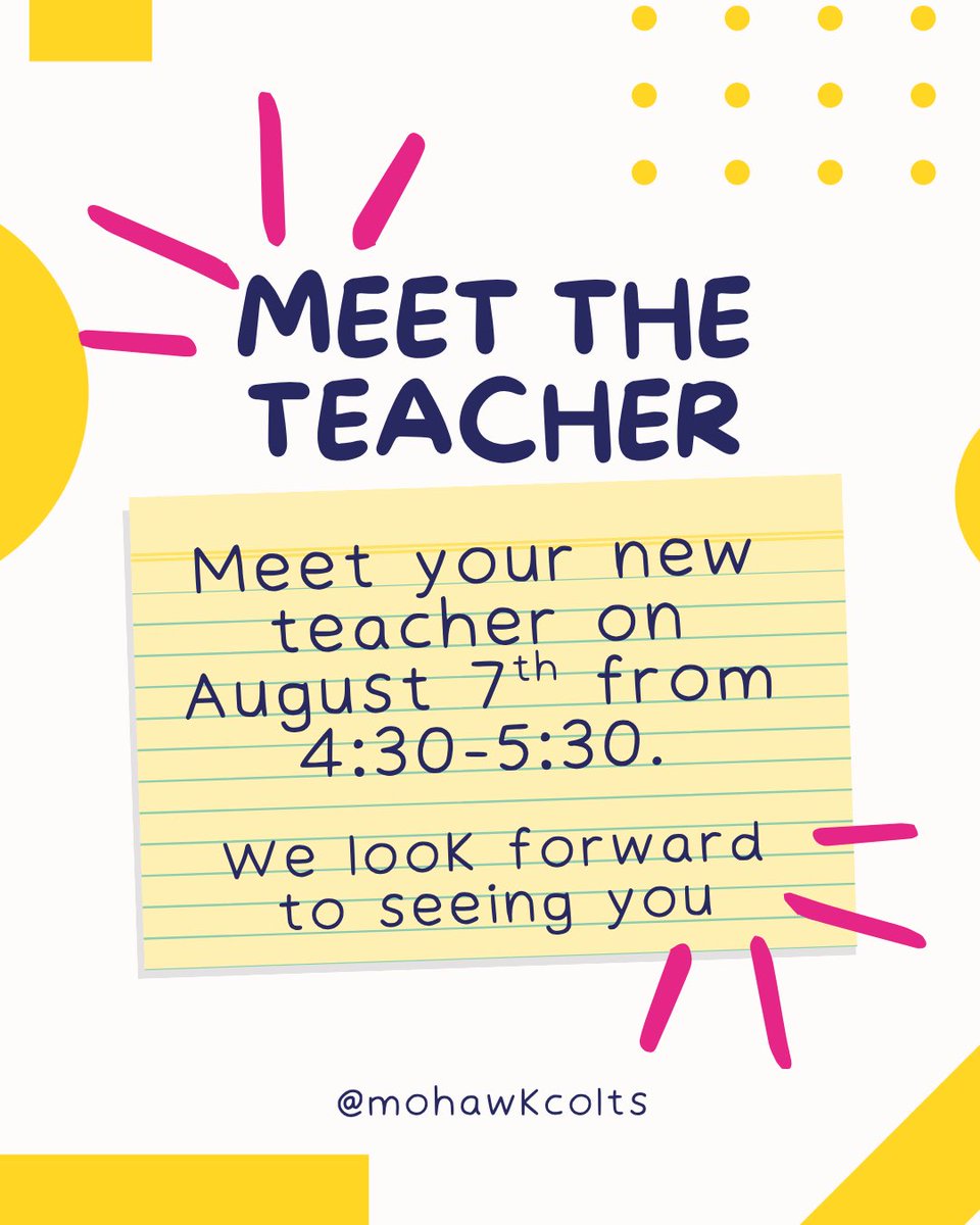 We look forward to seeing you! #MohawkColts #RISDDreamBig