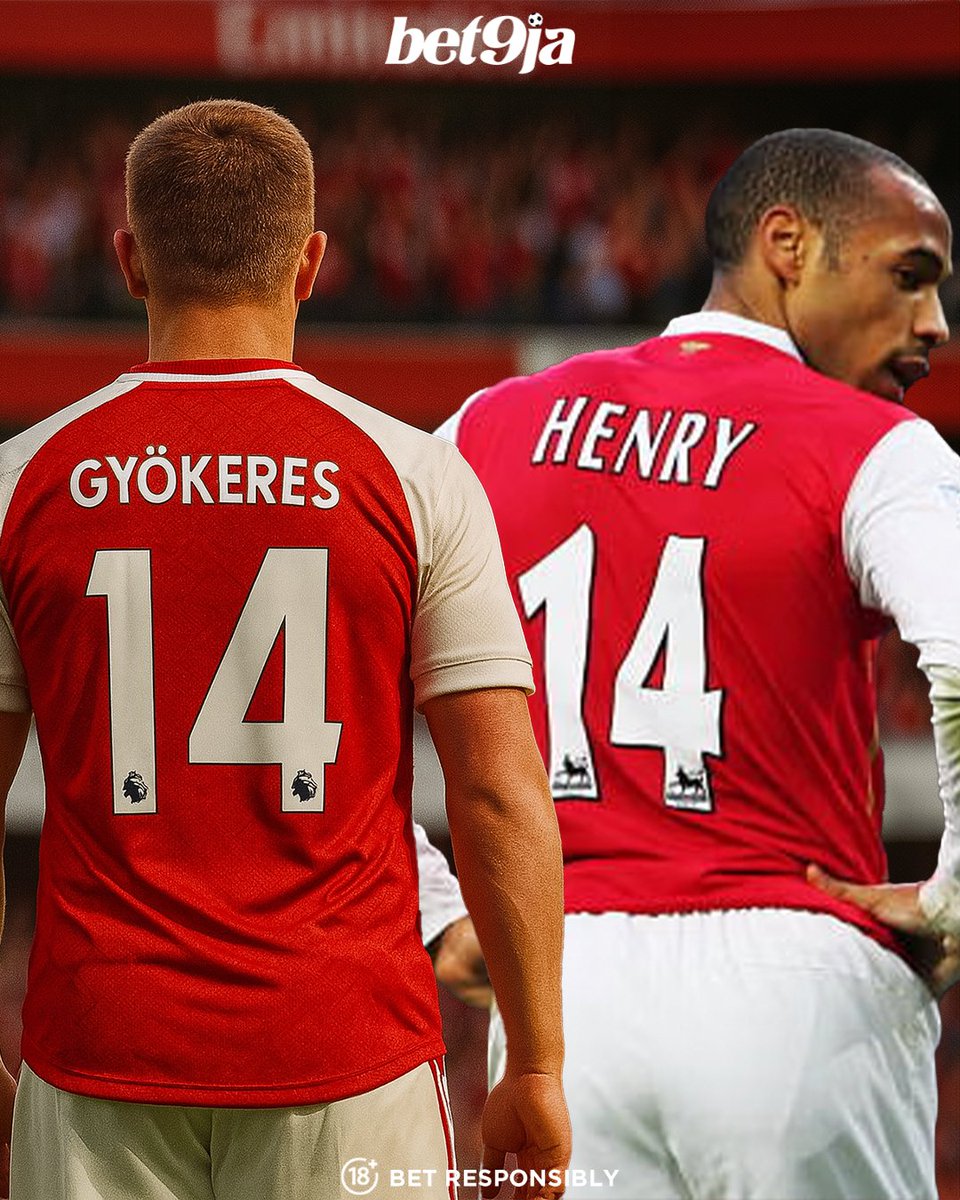 Bet9jaOfficial's tweet image. It sounds like Viktor GyΓΆkeres could be taking a very iconic shirt number at Arsenal π